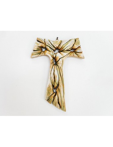 Tau con segni di Cristo pitturati... Tau con segni di Cristo pitturati...