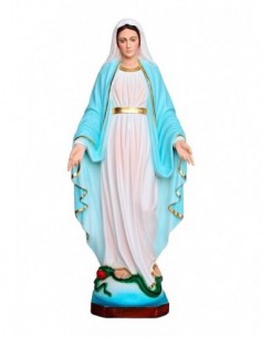Statua immacolata in resina vuota 50 cm