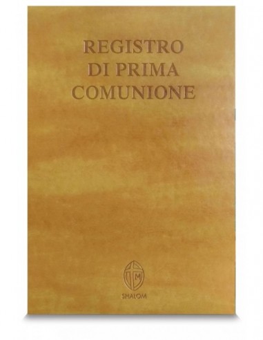Libro Registro prima comunione