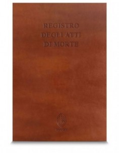 Libro Registro degli atti di morte