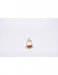 Brucia incenso a lumino ottone a z diametro 6,5 cm