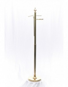 Portaturibolo dorato altezza 120 cm